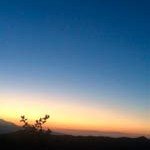zonsondergang in La Axarquia