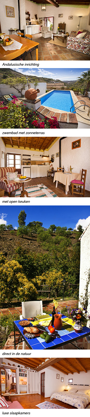 Cortijo Andalusie vertikale fotos