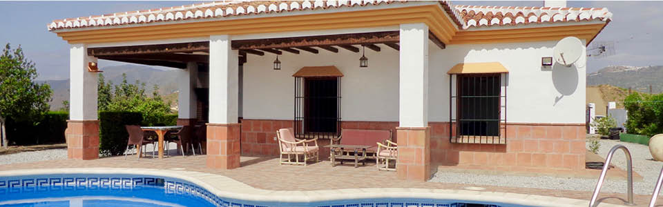 De villa is mooi gelegen in La Axarquia