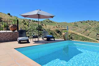 vakantiehuis Tortela airco en zwembad Andalusie