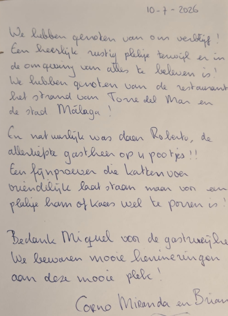 review vakantiehuis Tropical